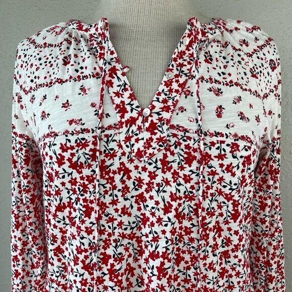 NWOT Lucky Brand V-Neck Tunic Top Size XS - Picture 5 of 7